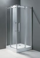 Душевой уголок CEZARES STYLUS-O-M-A-2-90-C-Cr — фото 1, Квадратные душевые уголки