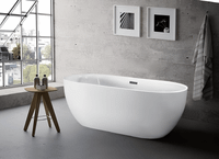 Ванна акриловая,отдельностоящая AQUATEK AQ-44778 АФИНА, 1700*780*600. В комплекте со сливом и ножкам — фото 5, Акриловые ванны