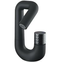 Смеситель для раковины Iddis Twist TWIBLBTi01 Черный матовый — фото 1, товары