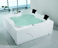 Акриловая ванна Gemy 187х187 G9089 K R с гидромассажем — фото 4, Ванны