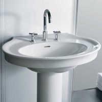 Раковина Hatria Dolcevita 75 Y0EW01 Белая — фото 5, Раковины подвесные