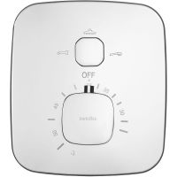 Смеситель для душа Swedbe Platta 9032 с термостатом Хром — фото 2, Смеситель для душа