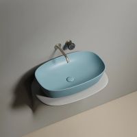 Раковина-чаша Ceramicanova Element 60 CN6049MLG Зеленая матовая — фото 26, Раковины накладные