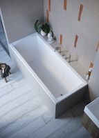 Акриловая ванна Creto Modalia 170х75 9-17075 без гидромассажа — фото 3, Акриловые ванны