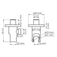 Подключение шланга арт-A112 — фото 4, Шланговые подключения