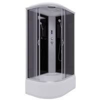 Душевая кабина Niagara Classic NG-2510-14RP (120х80х215) высокий поддон(40см),стекло тонированное,4  — фото 1, Душевые кабины