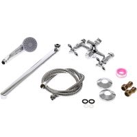 Смеситель для ванны Agger Retro  A1921100 универсальный Хром — фото 6, Смеситель для ванны