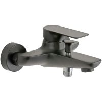 Смеситель для ванны Remer Infinity I05NPO Никель брашированный матовый — фото 1, Смеситель для ванны