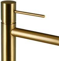 Товар: Смеситель для раковины Raiber Graceful RPG-002 Золото матовое - фото 4 Смеситель для раковины Raiber Graceful RPG-002 Золото матовое — фото 4, Смесители для раковины