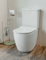 Товар: Унитаз компакт Creto Logan L1 1001-004-WF без бачка и с сиденьем Микролифт - фото 4 Унитаз компакт Creto Logan L1 1001-004-WF без бачка и с сиденьем Микролифт — фото 4, Унитазы