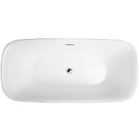 Акриловая ванна BelBagno 150x75 BB202-1500-750 без гидромассажа — фото 1, Акриловые ванны