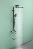 Душевая система Raglo R51.24.09 Графит матовый — фото 34, Душевые стойки