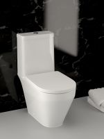 Товар: Унитаз компакт Laparet Correct с бачком и сиденьем Микролифт - фото 2 Унитаз компакт Laparet Correct с бачком и сиденьем Микролифт — фото 2, Унитазы