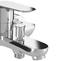 Товар: Смеситель для ванны Azario Leya AZ-15920501 Хром - фото 4 Смеситель для ванны Azario Leya AZ-15920501 Хром — фото 4, Для душа и ванны