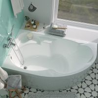 Акриловая ванна 1MarKa Diana 170х105 L 01ди1710л без гидромассажа — фото 3, Акриловые ванны