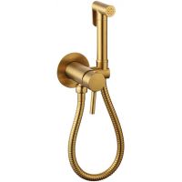 Гигиенический душ со смесителем CeramaLux KRS/007 Золото матовое — фото 1, Гигиенические души