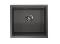 Granula-KS-5045U, ГРАФИТ МАТОВЫЙ, стальная кухонная мойка KITCHEN SPACE — фото 1, Кухонные мойки