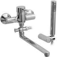 Смеситель для ванны Veragio Largenta VR.LGT-1805.CR универсальный Хром — фото 1, Смеситель для ванны