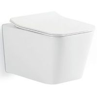 Унитаз CeramaLux TR5170 подвесной с сиденьем Микролифт — фото 1, Подвесные унитазы