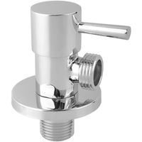 Запорный вентиль Veragio Sbortis VR.SBR-8222.CR угловой Хром — фото 1, Комплектующие для туалета