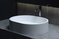 Раковина-чаша Salini Gloria 56 311 1102211M Белая матовая — фото 5, Раковины накладные