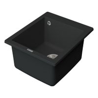 Товар: Мойка кухонная Point Динара 42 PN3004B, черный - фото 3 Мойка кухонная Point Динара 42 PN3004B, черный — фото 3, Кухонные мойки