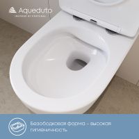 Комплект унитаза с инсталляцией Aqueduto Ovo AQDS027 с сиденьем Микролифт и клавишей смыва Хром — фото 11, Комплекты унитаз + инсталляция