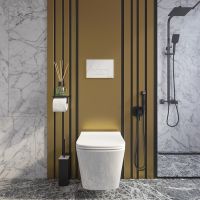 Товар: Клавиша смыва Iddis On-X ONX01W0i77 Белый мрамор - фото 2 Клавиша смыва Iddis On-X ONX01W0i77 Белый мрамор — фото 2, Кнопки смыва