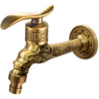 Кран для одного типа воды Bronze de Luxe 21595/2 Бронза с насадкой для шланга — фото 1, Краны