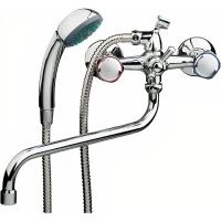 Смеситель для ванны Ledeme H09 2209L универсальный Хром — фото 1, Смеситель для ванны