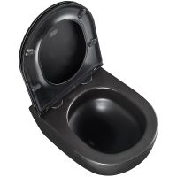 Товар: Унитаз Lemark Glazer 9612004 подвесной Черный матовый с сиденьем Микролифт - фото 16 Унитаз Lemark Glazer 9612004 подвесной Черный матовый с сиденьем Микролифт — фото 16, Подвесные унитазы