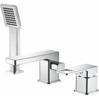 Смеситель на борт ванны Haiba HB80615 Хром — фото 1, Смесители на борт ванны