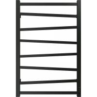 Электрический полотенцесушитель Grois Zigzag GR-103 50/80 П8 9005 R диммер справа Черный матовый — фото 3, Электрические полотенцесушители