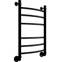 Водяной полотенцесушитель Маргроид Вид 5 600x500 05-6050-000-9005 Черный матовый — фото 1, Водяные полотенцесушители