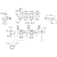 Товар: Смеситель для ванны Remer X-Style X96S03ROXXBO Белый матовый - фото 2 Смеситель для ванны Remer X-Style X96S03ROXXBO Белый матовый — фото 2, Для душа и ванны