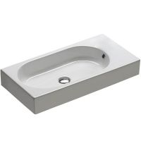 Раковина Hatria Area 70 L Y0W901 Белая — фото 1, Мини-раковины