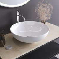 CEZARES Раковина керамическая накладная 43 см, арт-CZR-NEW-43-LVB — фото 2, Раковины накладные