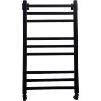 Водяной полотенцесушитель Comfysan Pioli-K W-8 80x40 014285 Черный матовый — фото 3, Водяные полотенцесушители