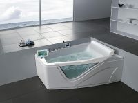 Акриловая ванна Gemy 170х130 G9056 O R с гидромассажем — фото 2, Акриловые ванны