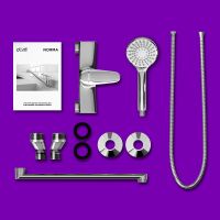 Смеситель для ванны Dorff Ultra D5095000 универсальный Хром — фото 5, Смеситель для ванны