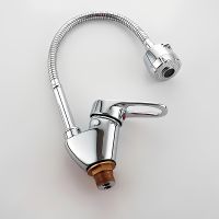 Смеситель для кухни Haiba Хром арт-HB4304-3 — фото 3, Смесители для кухни