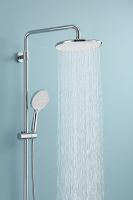Душевая система Raglo R20.26 с термостатом Хром — фото 3, Душевые стойки
