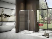 Товар: Душевой уголок Good Door Latte R-120-C-WE 120x80 профиль Белый стекло прозрачное - фото 2 Душевой уголок Good Door Latte R-120-C-WE 120x80 профиль Белый стекло прозрачное — фото 2, Душевые уголки