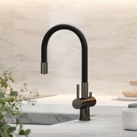 Смеситель для кухни Sancos Lucia SC4004GG Вороненая сталь Черный — фото 5, Смесители для кухни