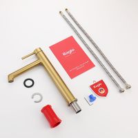 Товар: Смеситель для раковины Raglo R20.15.03 Золото матовое - фото 2 Смеситель для раковины Raglo R20.15.03 Золото матовое — фото 2, Смесители для раковины