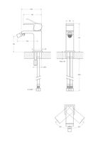 Смеситель для биде CEZARES PORTA-BS1-BIO — фото 2, Смесители для биде