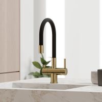 Товар: Смеситель для кухни Sancos Lucia SC4004BG Золото брашированное Черный - фото 8 Смеситель для кухни Sancos Lucia SC4004BG Золото брашированное Черный — фото 8, Смесители для кухни