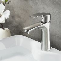 Смеситель для раковины Ledeme 71001L Нержавеющая сталь — фото 4, Смесители для раковины