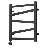 Полотенцесушитель электрический Point Феникс PN15156BE П5 500x600 левый/правый, черный — фото 5, Электрические полотенцесушители