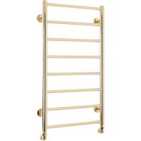 Водяной полотенцесушитель Domoterm Медея П8 400x800 Золото — фото 3, Водяные полотенцесушители